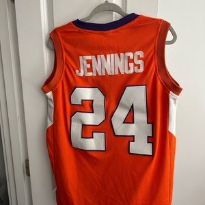 Clemson Official College Basketball Jersey (Jennings #24)